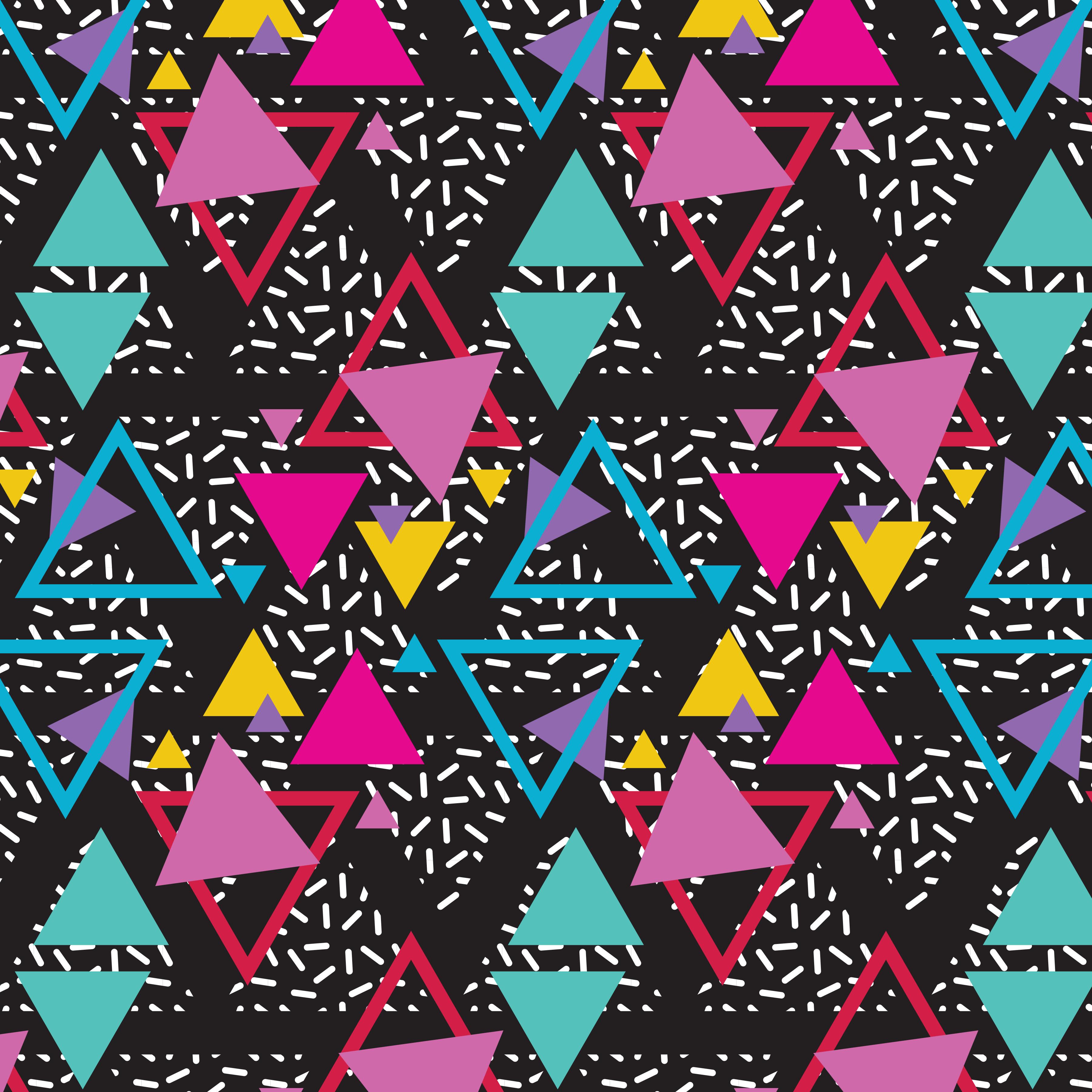 a repeating pattern of abstract images