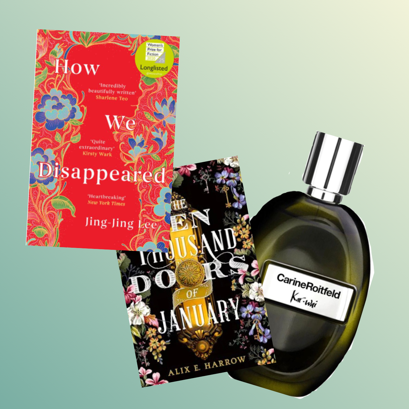 perfume kar-wai. Books how we disappeared and the ten thousand doors of January