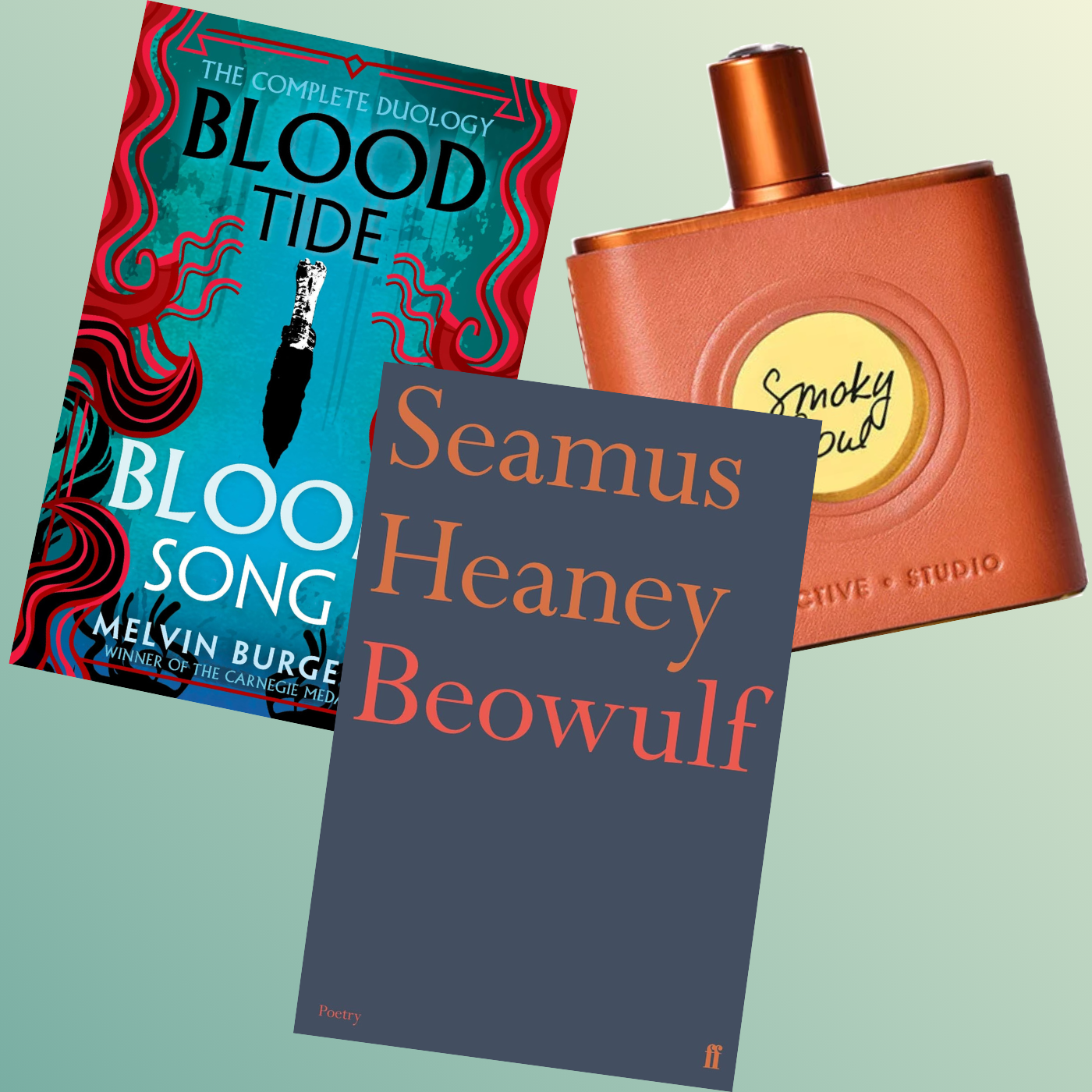 perfume smoky soul. Books blood tide and beowulf